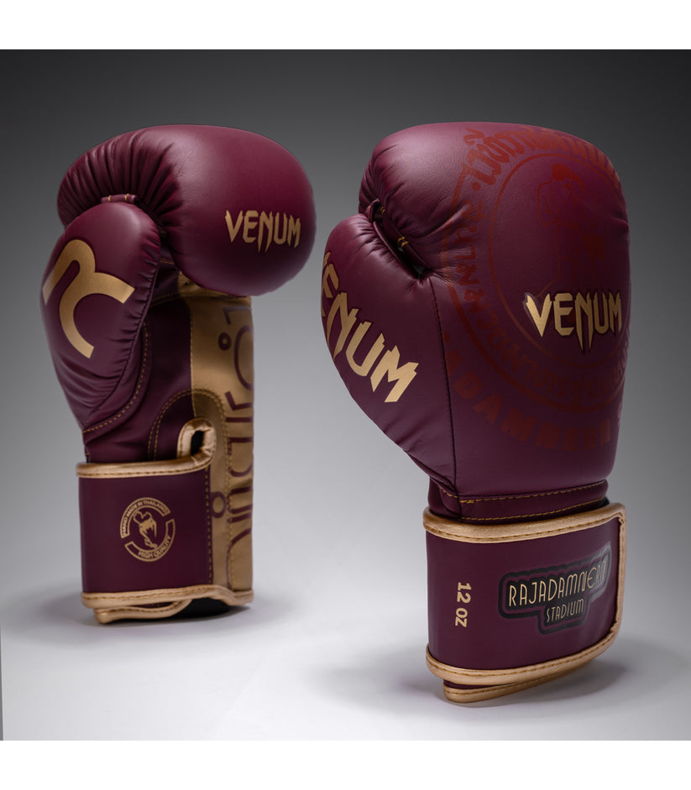 Боксови Ръкавици - Venum x Rajadamnern Boxing Gloves - Burgundy​